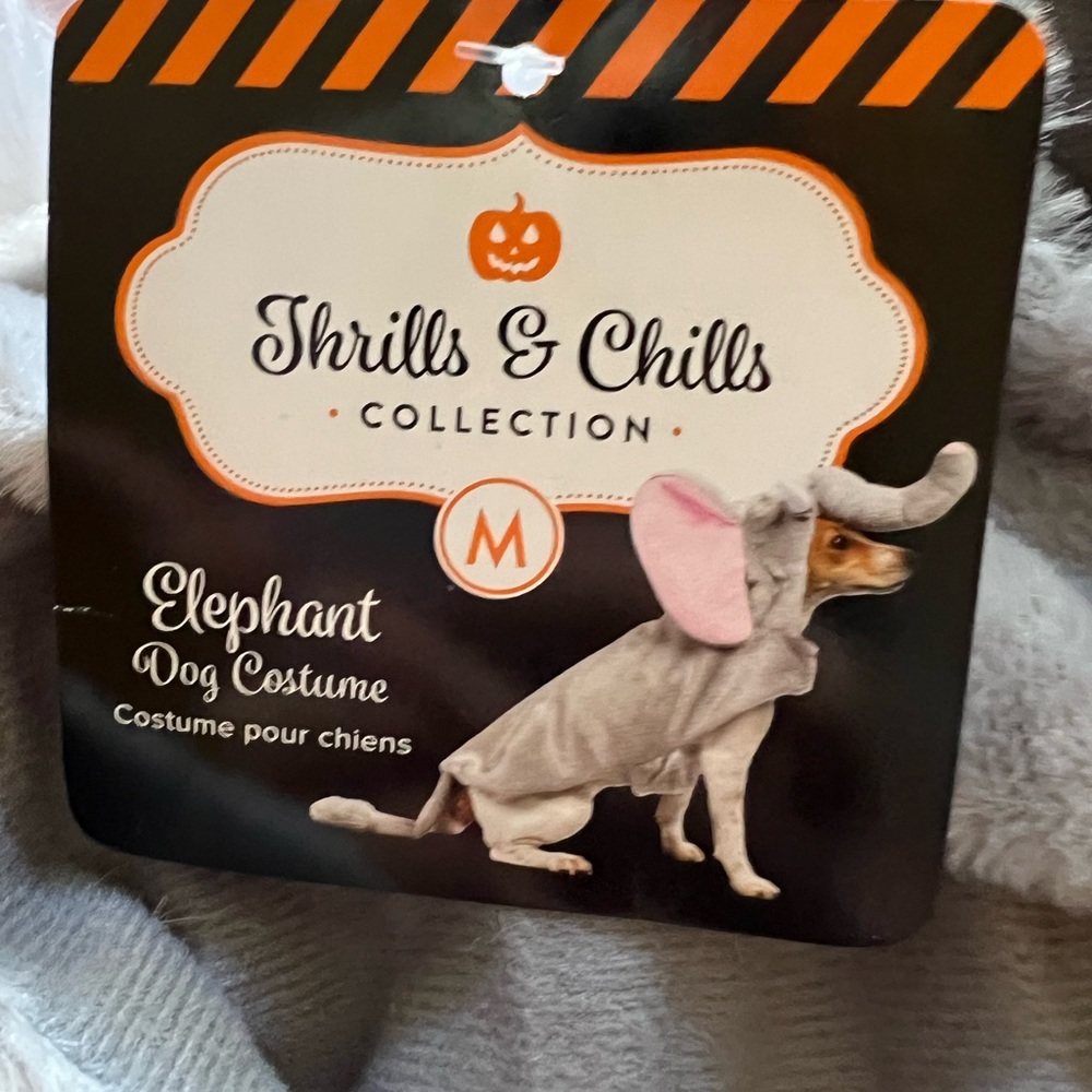 NWT Pet Elephant Costume Size Medium